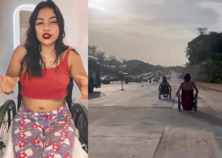 El viaje que conmovió a El Salvador: recorrieron 21 kilómetros en silla de ruedas y descubrieron que la solidaridad aún existe