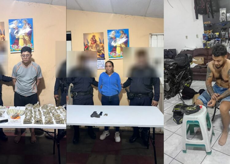 Cae grupo de personas acusadas de distribuir droga en distintos puntos del territorio nacional