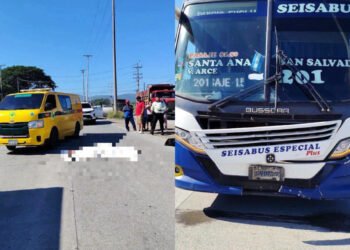 Fatal accidente deja a un ciclista sin vida en San Juan Opico