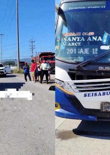 Fatal accidente deja a un ciclista sin vida en San Juan Opico