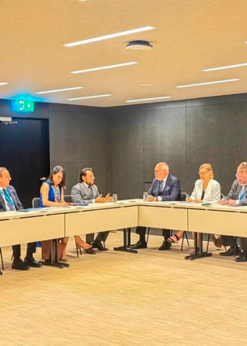 Vicepresidente Ulloa reafirma compromiso con la innovación durante agenda en Suiza