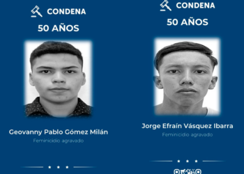 Pandilleros de la MS son condenados a 50 años de prisión por feminicidio de una joven