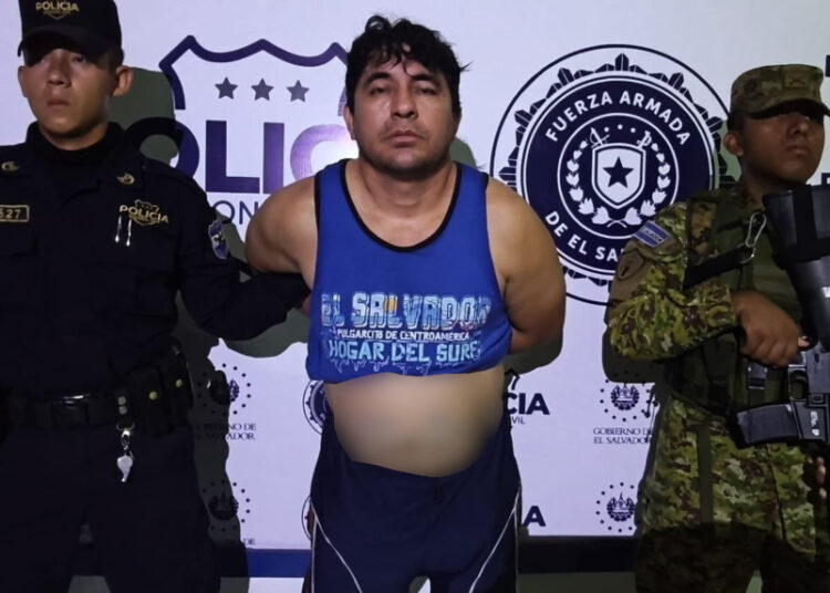 Capturan a alias «Stone», homeboy de la MS, en San Miguel Centro