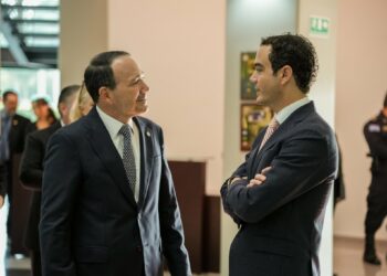 Milena Mayorga y Gustavo Villatoro abordan cooperación con funcionarios de Estados Unidos