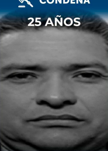 Condenado a 25 de cárcel por homicidio agravado