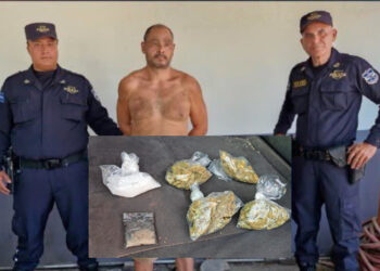 Capturan a hombre que transportaba diferentes tipos de droga en Sacacoyo
