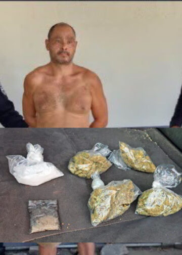 Capturan a hombre que transportaba diferentes tipos de droga en Sacacoyo