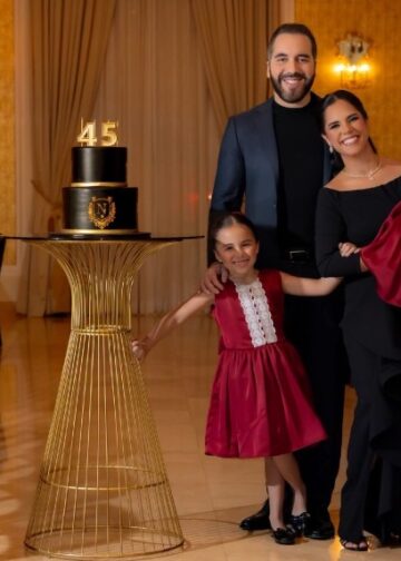“Las amo”: Nayib Bukele responde al mensaje de cumpleaños que le dedicó Gabriela de Bukele
