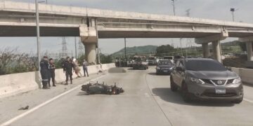 Motociclista fallecido en el redondel Integración