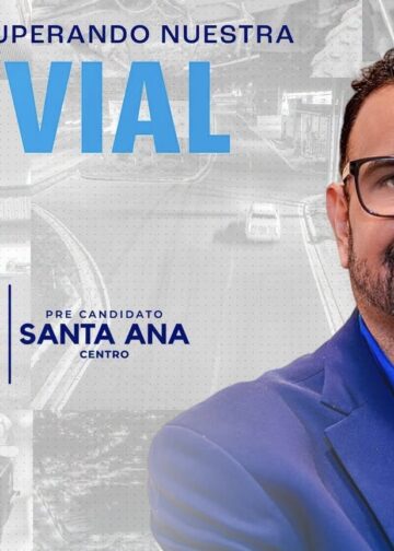 Gustavo Acevedo llama a continuar cambios en Santa Ana Centro
