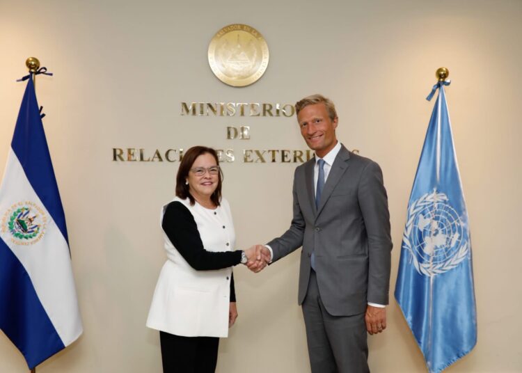 El Salvador fortalece lazos de cooperación con el programa mundial de alimentos