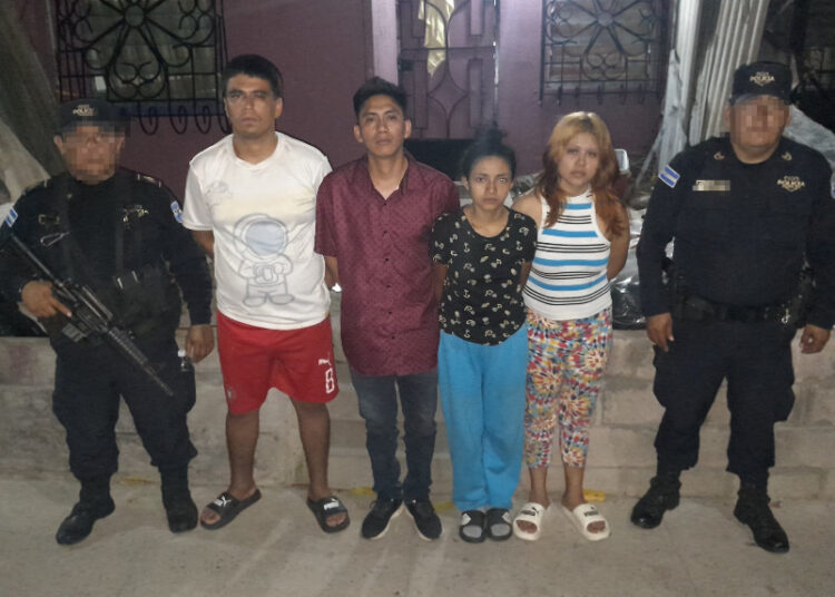 FGR y PNC incautan droga y capturan a cuatro personas en Villa Lourdes