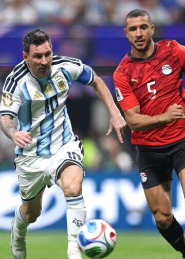 Argentina sufre pero remonta a Egipto con tres goles en 15 minutos