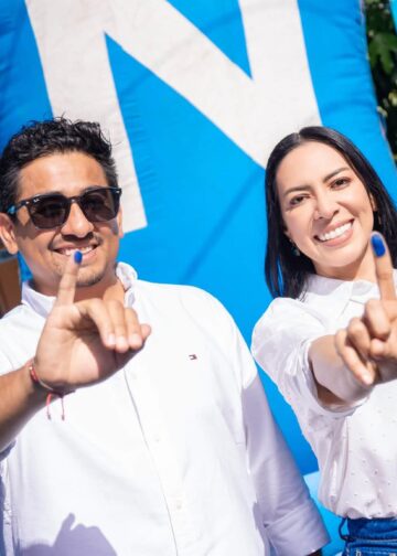 Suecy Callejas participa en la jornada electoral interna de Nuevas Ideas