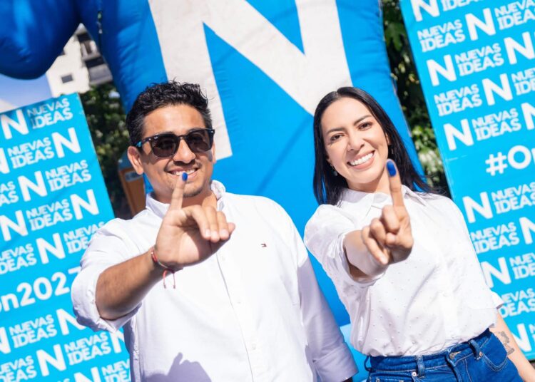 Suecy Callejas participa en la jornada electoral interna de Nuevas Ideas