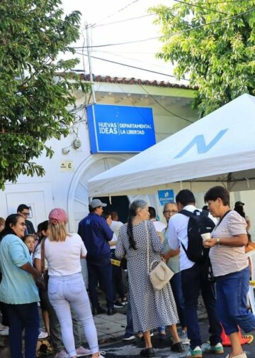 Afiliados acuden de forma masiva a elegir a los candidatos de Nuevas Ideas