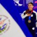 Ivonne Nóchez vuelve a hacer historia y celebra su medalla de oro para El Salvador