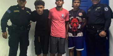 VIDEO | Tres menores son intervenidos por grafitis vinculados a la MS en San Juan Opico