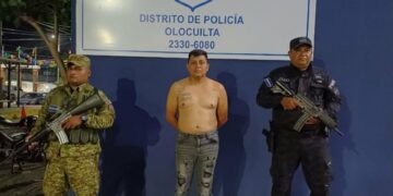 Autoridades capturan a miembro de la MS en Olocuilta