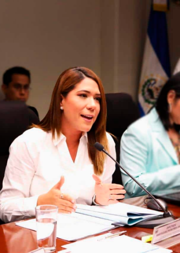 Precandidata presidencial de ARENA buscó desaforar al ministro Merino Monroy