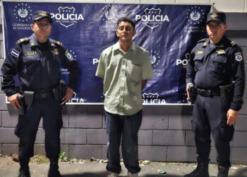 Capturan a integrante de la MS que amenazaba a transeúntes con señas pandilleriles en Sonsonate