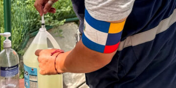 Rescatistas salvadoreños refuerzan seguridad sanitaria durante labores en zonas afectadas en Venezuela