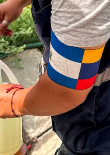Rescatistas salvadoreños refuerzan seguridad sanitaria durante labores en zonas afectadas en Venezuela