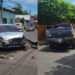 Colisión entre un vehículo 4×4 y un sedán deja cuatro lesionados en Zacatecoluca