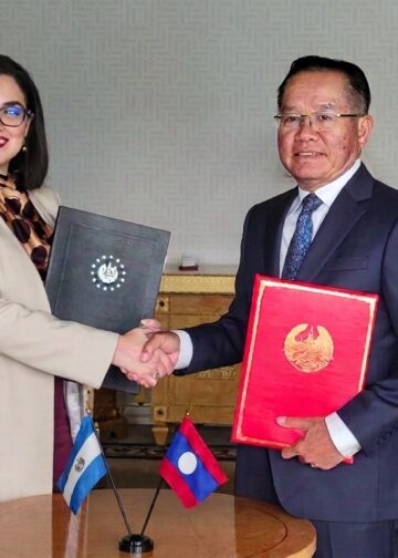 El Salvador y Laos establecen relaciones diplomáticas