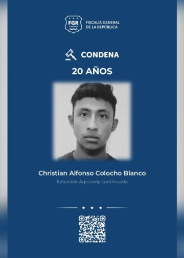 Codenan a pandillero por extorsionar a comerciantes en Santa Ana