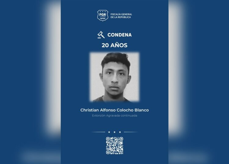 Codenan a pandillero por extorsionar a comerciantes en Santa Ana