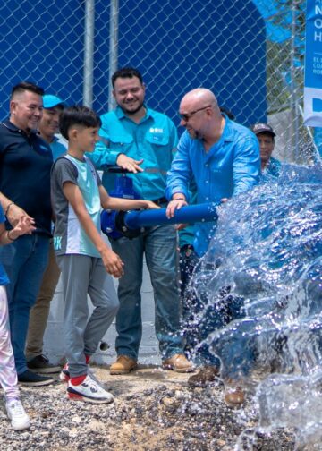 Habitantes de colonia Villa Modelo, en El Divisadero, Morazán Sur, pronto tendrán agua potable