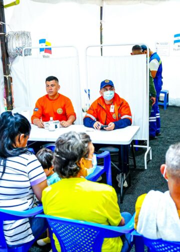 Hospital de campaña en Catia La Mar es un espacio de atención, acompañamiento y esperanza