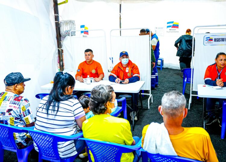 Hospital de campaña en Catia La Mar es un espacio de atención, acompañamiento y esperanza
