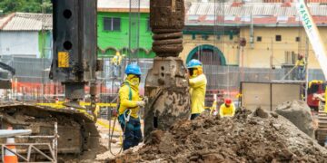 Avanzas obras en nuevo mercado de Santa Ana Centro