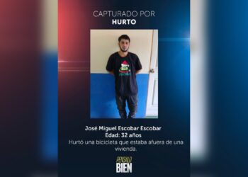 Capturan a sujeto que hurtó una bicicleta en Cabañas 