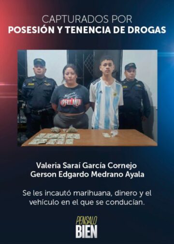Capturan a distribuidores de drogas en La Libertad Costa