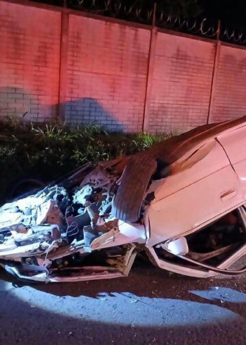 Conductor lesionado de gravedad tras vuelco de su vehículo en la Troncal del Norte