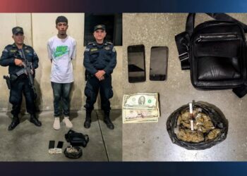 Capturan a traficante de drogas que delinquía en Guazapa