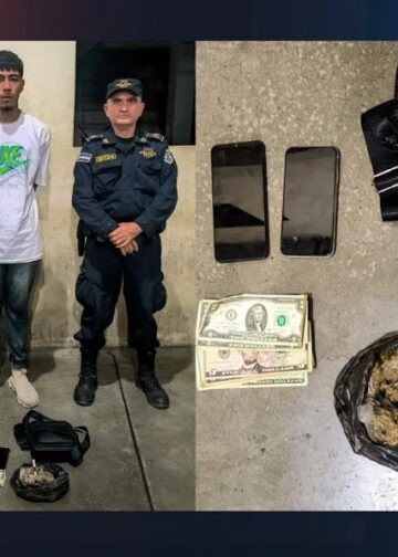 Capturan a traficante de drogas que delinquía en Guazapa