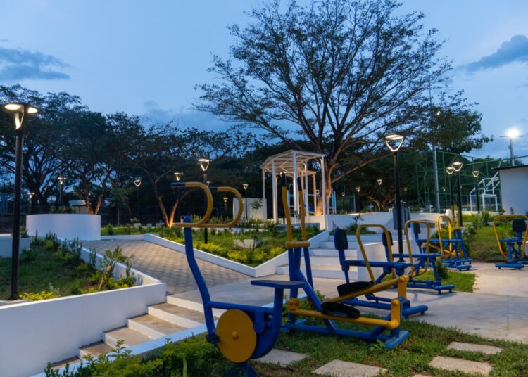 Entregan nuevo parque recreativo en Chalatenango