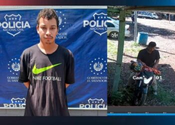 Capturan a sujeto captado hurtando una motocicleta en Sonsonate