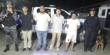 Cuatro capturados y 30 kilos de droga deja ejecución de la operación “Barrido”