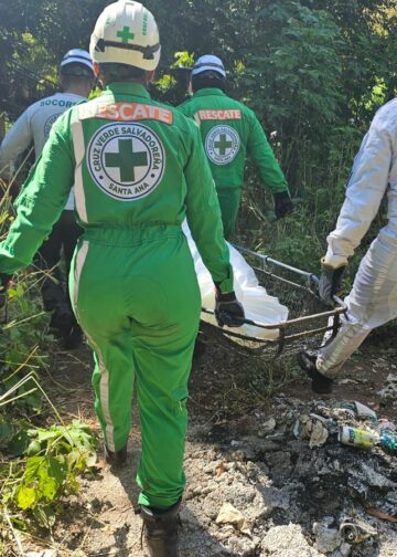 Recuperan cuerpo sin vida de un hombre en quebrada de Santa Ana Centro