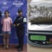 Capturan a dos personas que transportaban marihuana en un vehículo con placas guatemaltecas