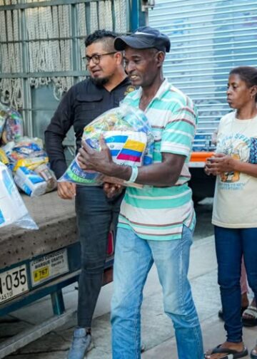 Colombianos destacan la labor humanitaria que el Gobierno