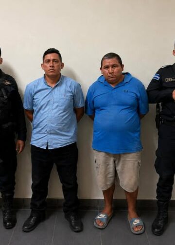 Capturan a responsables del homicidio reportado en Morazán