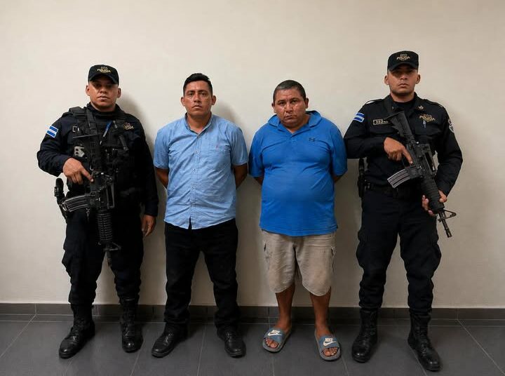 Capturan a responsables del homicidio reportado en Morazán