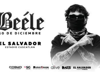 ¡Ya es oficial! BEELE se presentará en El Salvador en el Estadio Cuscatlán