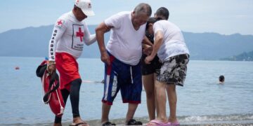 Cruz Roja Salvadoreña brinda cerca de 40 asistencias en Apulo durante las vacaciones agostinas